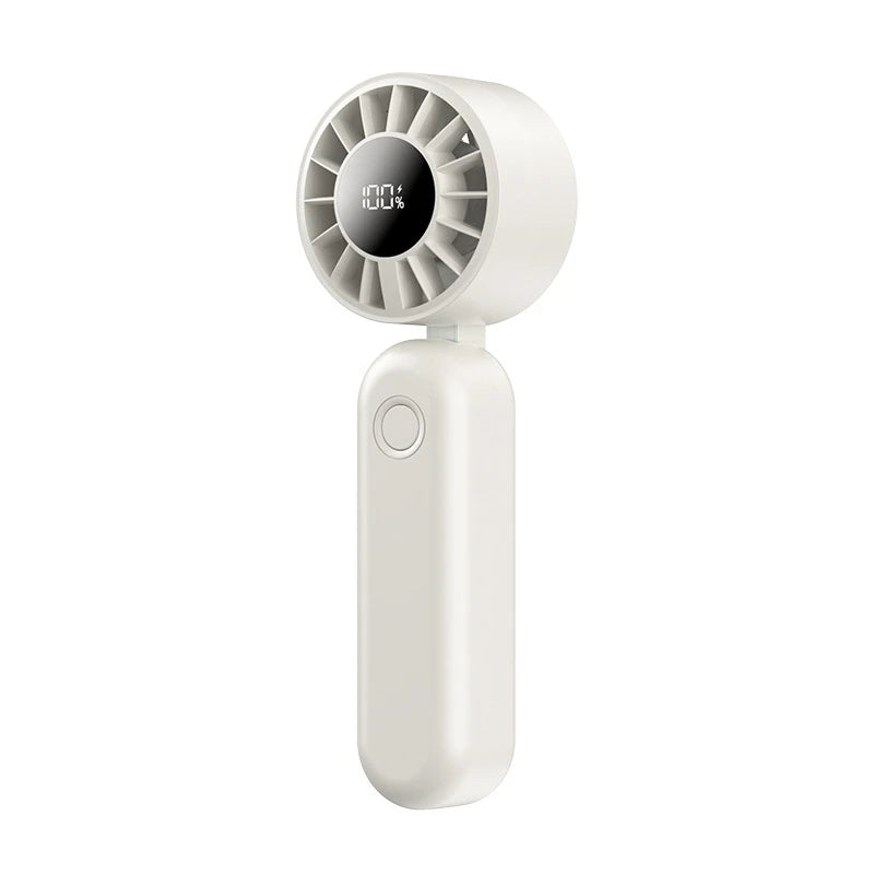 Mini ventilateur portable Xiaomi 120 vitesses, ventilateurs de bureau sans pales rechargeables, refroidissement instantané avec mode glace pour hommes et femmes, nouveau